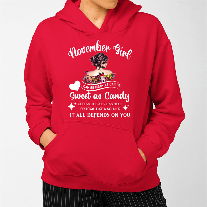 November Girl Sweet As Candy - Cozy & Soft.