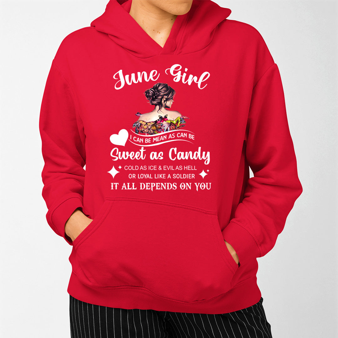 June Girl Sweet As Candy - Cozy & Soft.