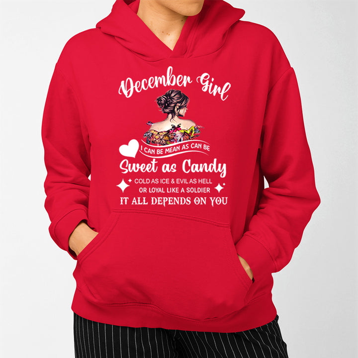 December Girl Sweet As Candy - Cozy & Soft.