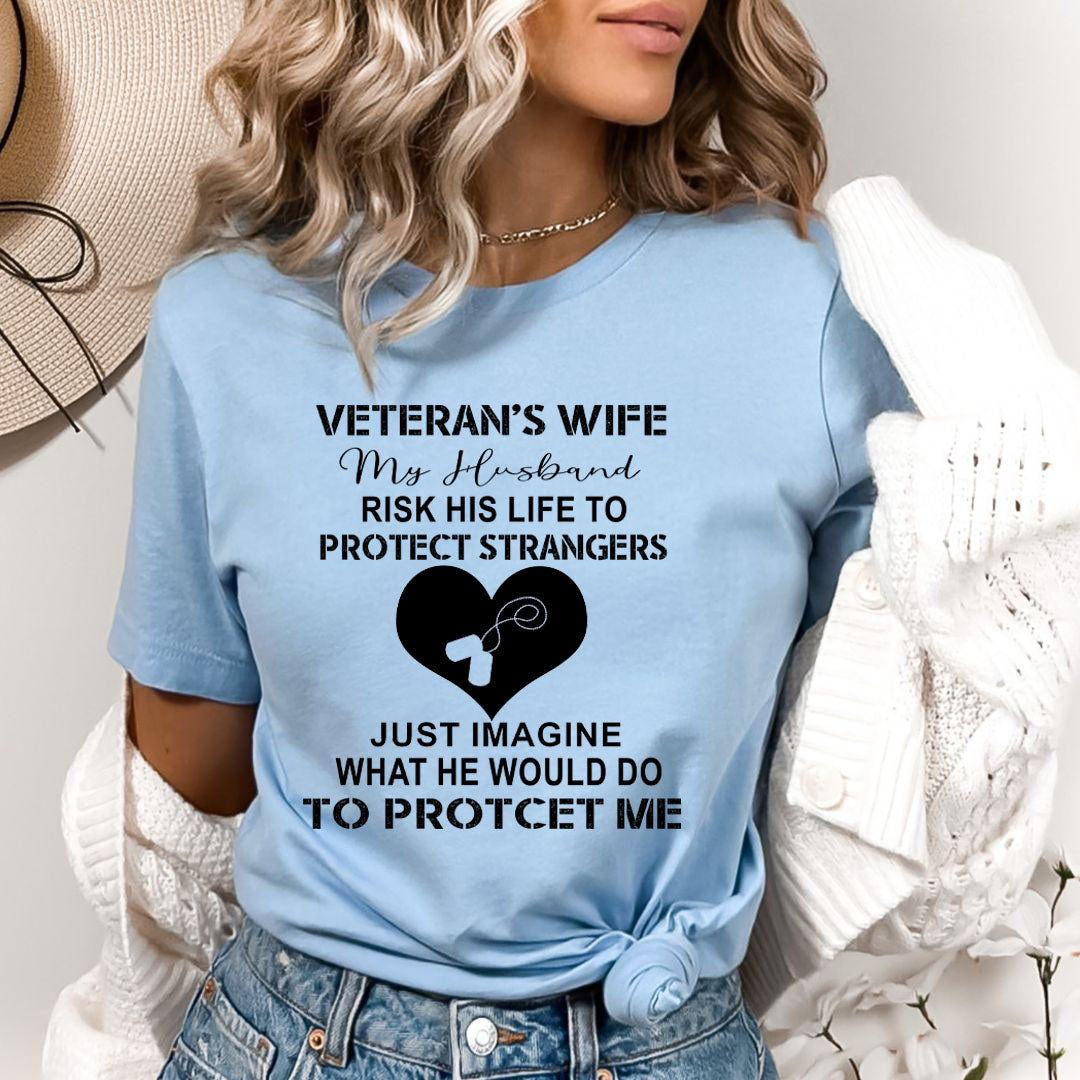 Veteran's Wife - Bella canvas