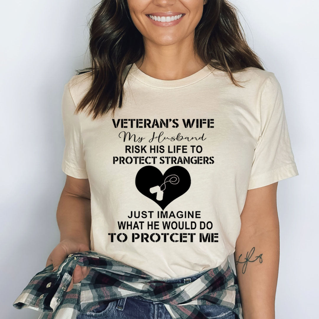 Veteran's Wife - Bella canvas