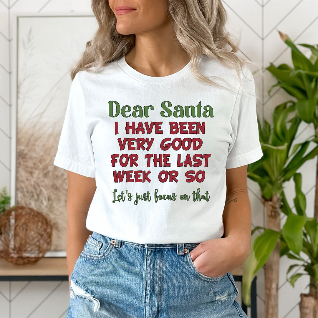 '' Dear Santa I have .... ''