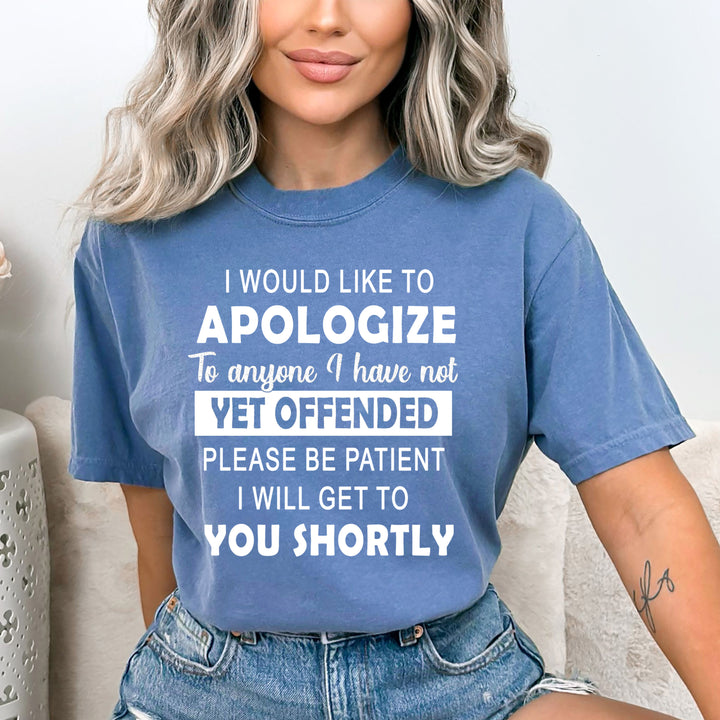 Please Be Patient - Bella canvas