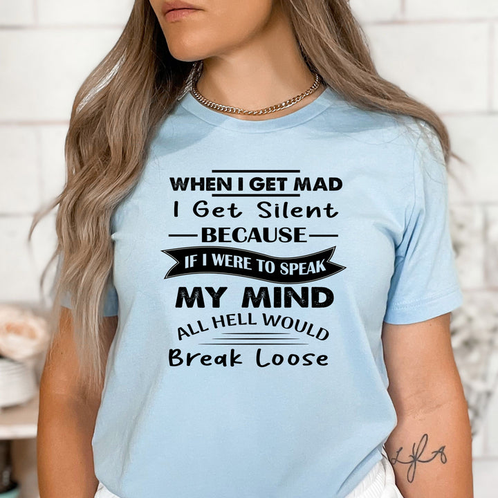 I Were To Speak My Mind - Bella Canvas