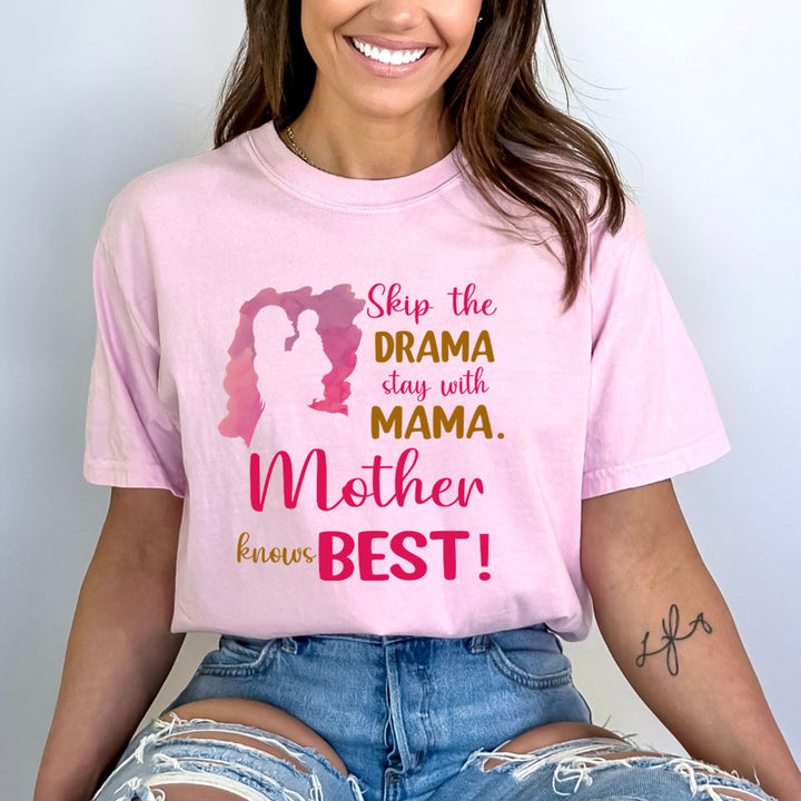 Skip The Drama Stay with Mama - Bella canvas