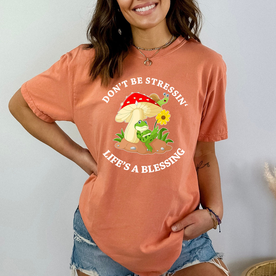 "Don't Be Stressin" - Bella Canvas T-Shirt