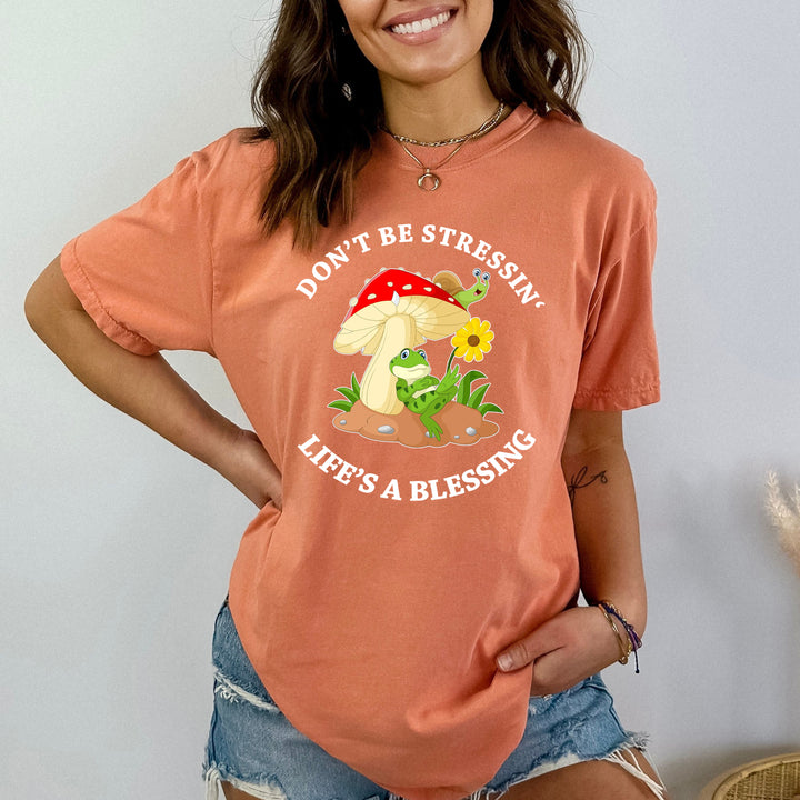 "Don't Be Stressin" - Bella Canvas T-Shirt