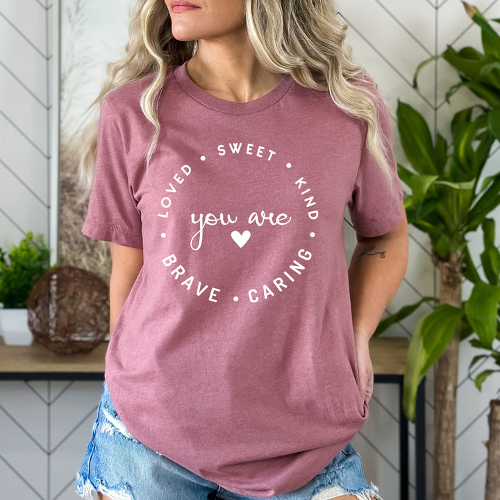 You Are Loved Sweet Kind - Bella Canvas