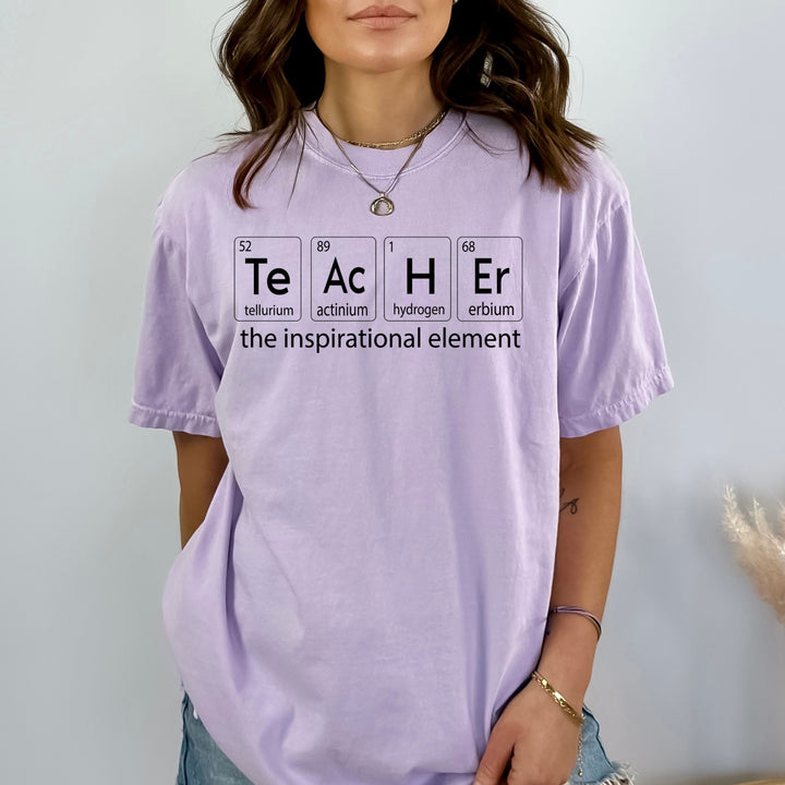 Teacher The Inspirational Element  - Bella Canvas