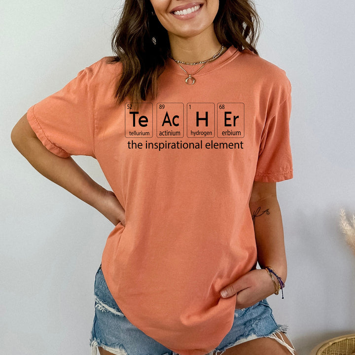 Teacher The Inspirational Element  - Bella Canvas