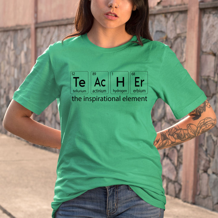 Teacher The Inspirational Element  - Bella Canvas