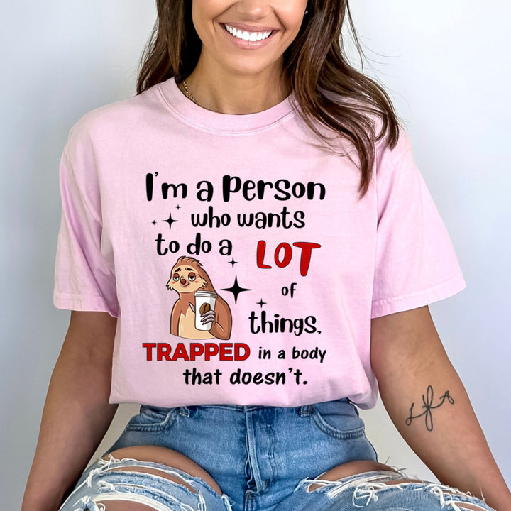 Trapped In A Body - Bella canvas