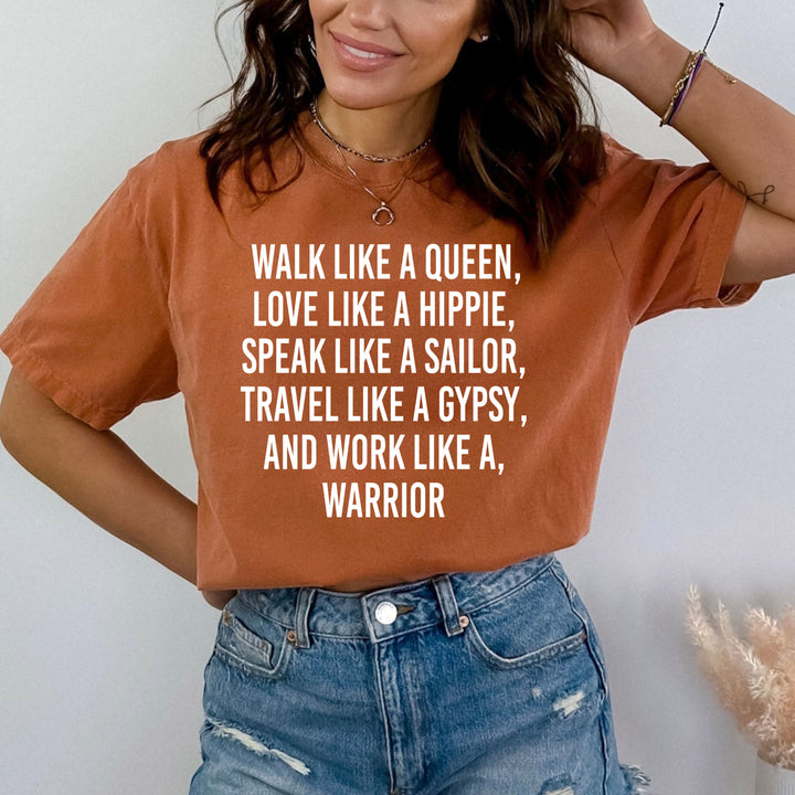 Walk Like A Queen -Bella Canvas