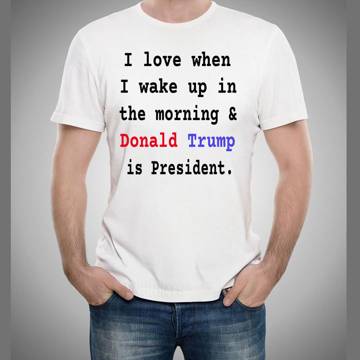 I Wake Up In The Morning - Unisex Tee