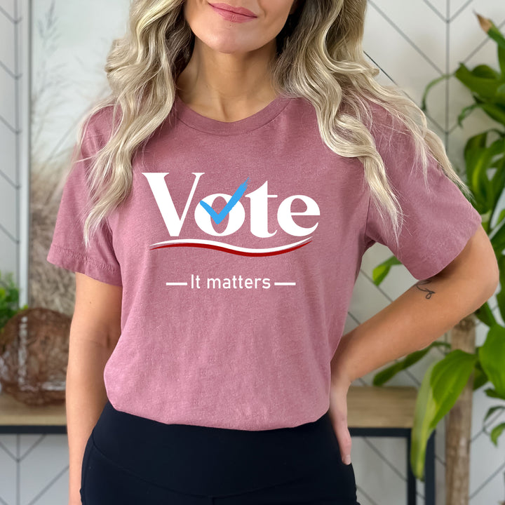 Vote It Matters - Bella Canvas T-Shirt