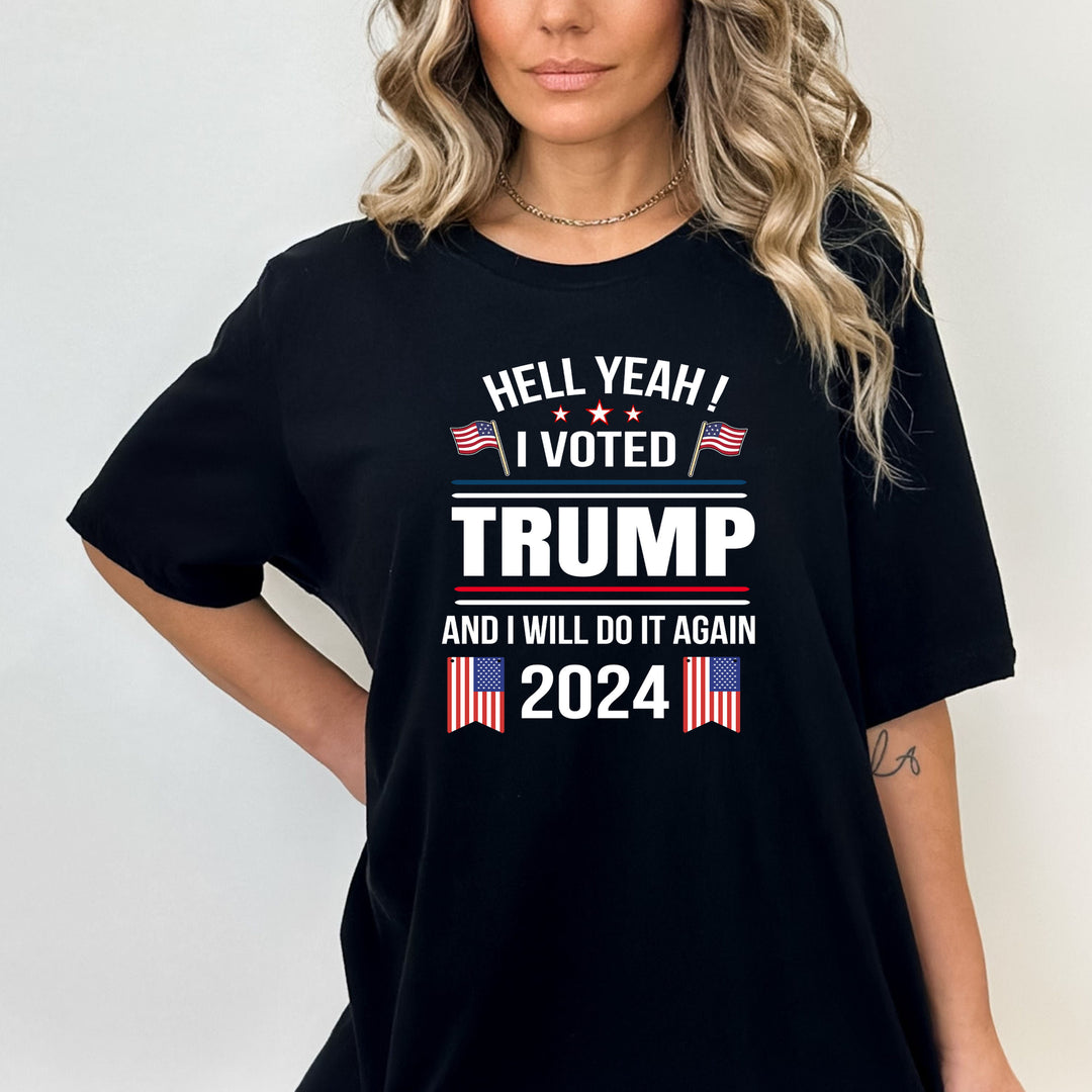 I Voted For Trump - Unisex Tee