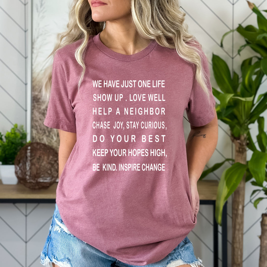 " Do Your Best " - Bella Canvas T-Shirt