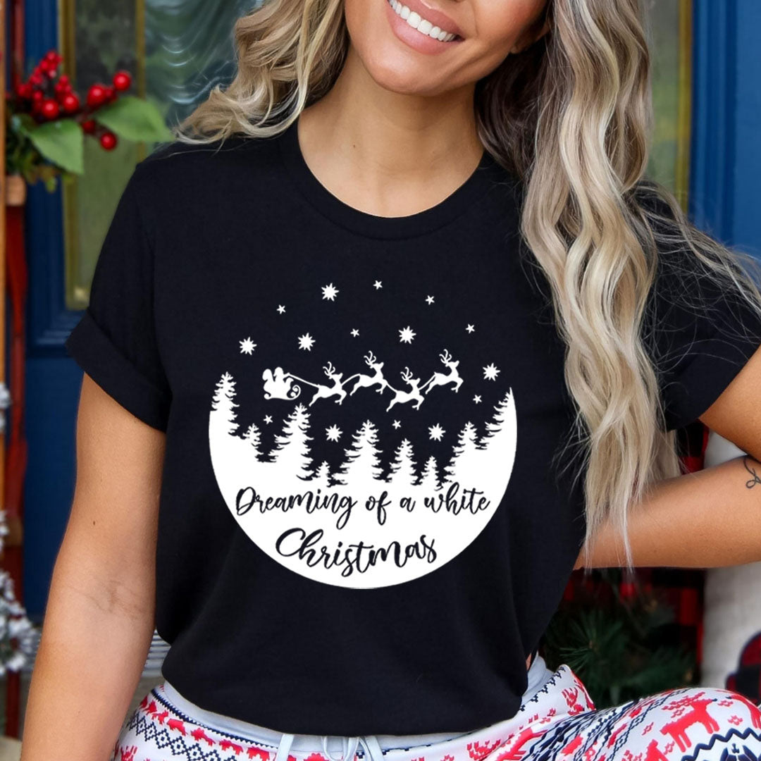 Dreaming Of White Christmas - Bella canvas