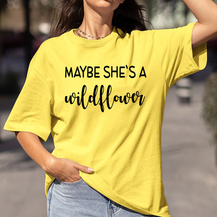She's a Wildflower - Bella canvas
