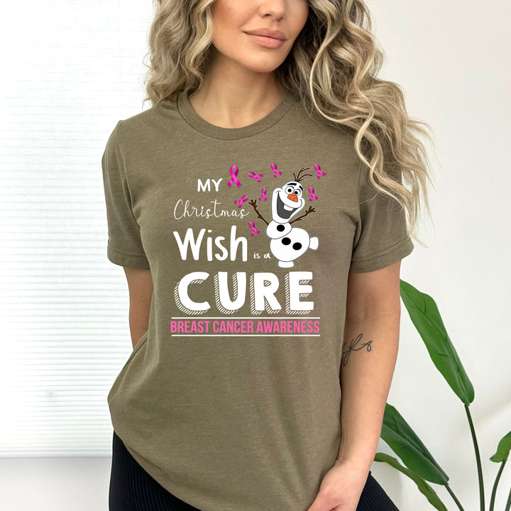 Cure Breast Cancer Awareness - Bella canvas