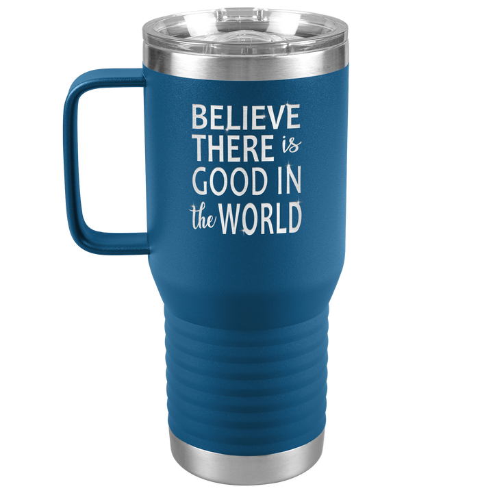 "BE GOOD" TRAVEL TUMBLER.