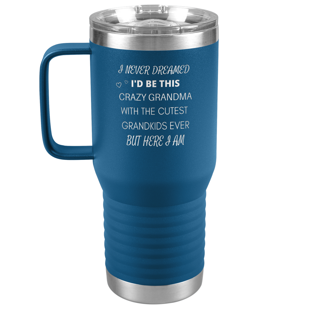 "GRANDMA" TRAVEL TUMBLER.