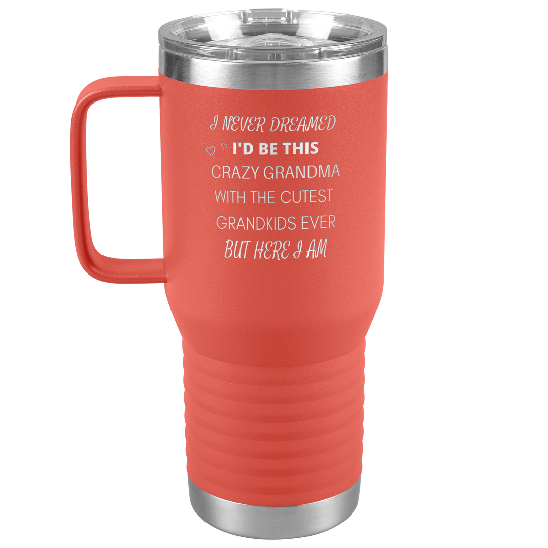 "GRANDMA" TRAVEL TUMBLER.