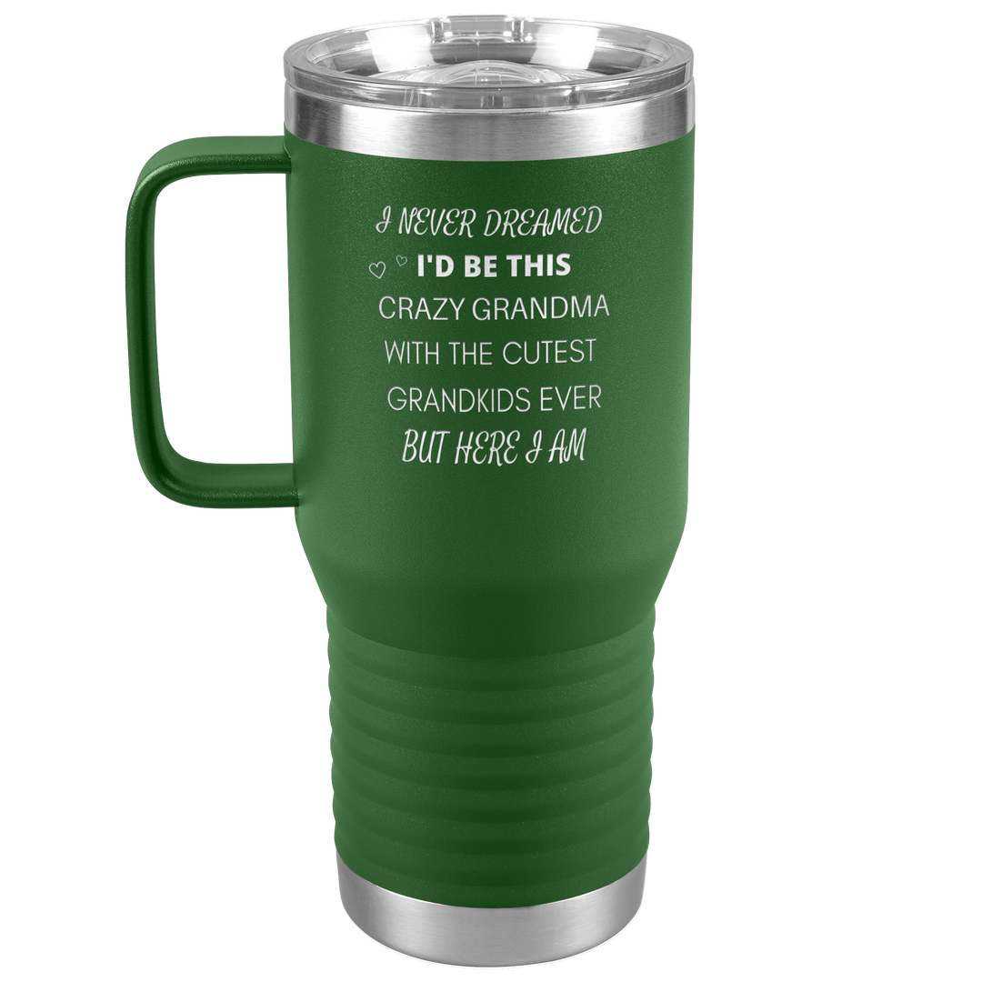 "GRANDMA" TRAVEL TUMBLER.