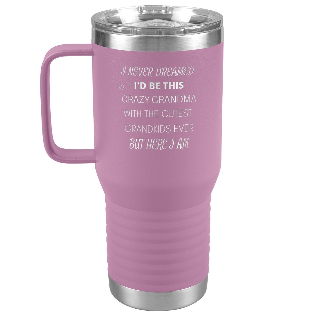 "GRANDMA" TRAVEL TUMBLER.