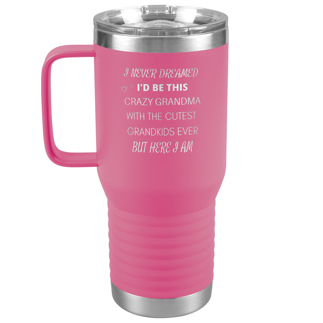 "GRANDMA" TRAVEL TUMBLER.