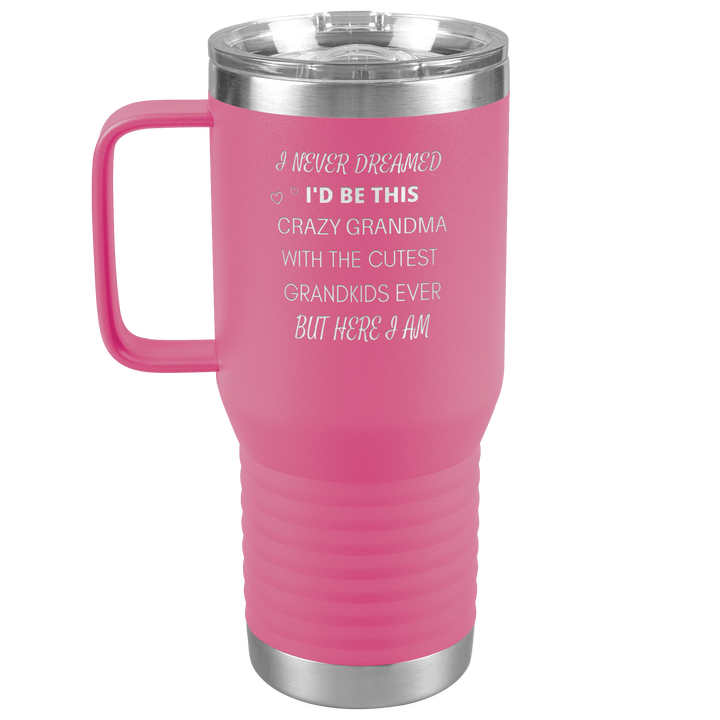 "GRANDMA" TRAVEL TUMBLER.