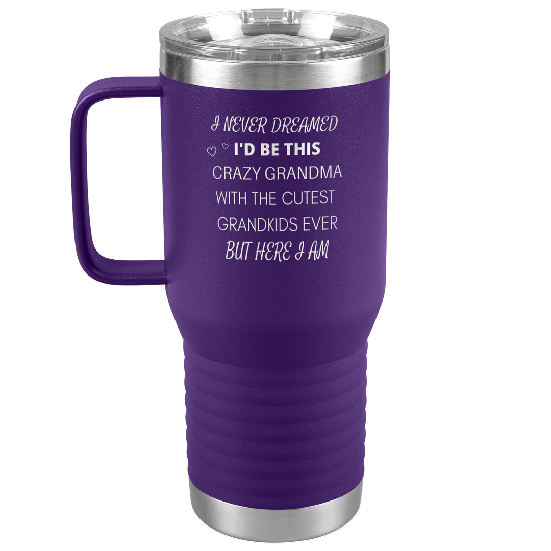 "GRANDMA" TRAVEL TUMBLER.