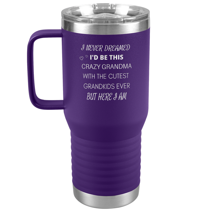 "GRANDMA" TRAVEL TUMBLER.