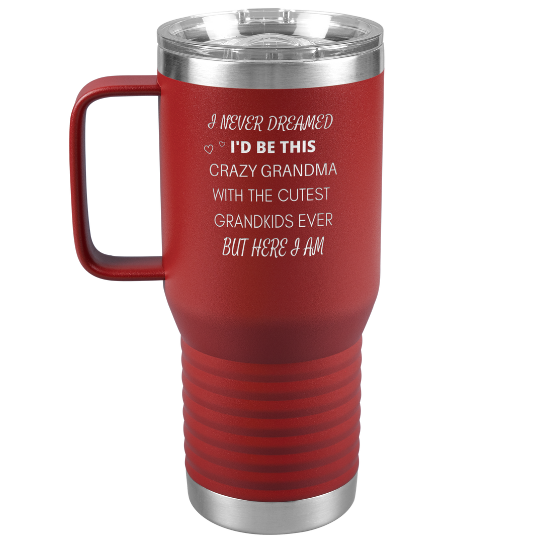 "GRANDMA" TRAVEL TUMBLER.