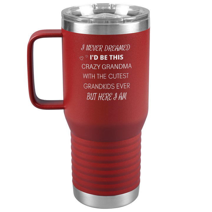 "GRANDMA" TRAVEL TUMBLER.