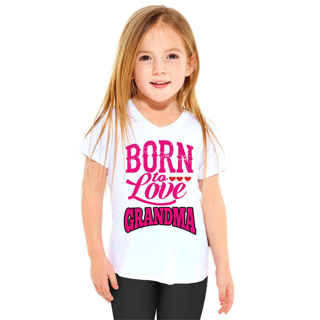 Born To Love Grandma" KIDS T-SHIRT