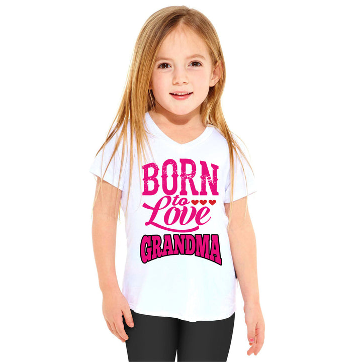 Born To Love Grandma" KIDS T-SHIRT