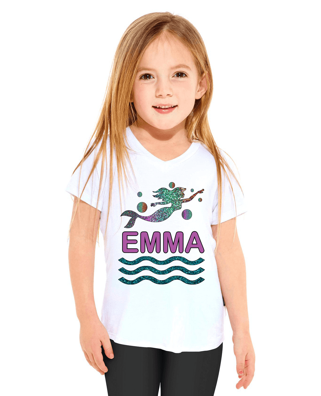 "BEAUTIFUL MERMAID"- KIDS TEE