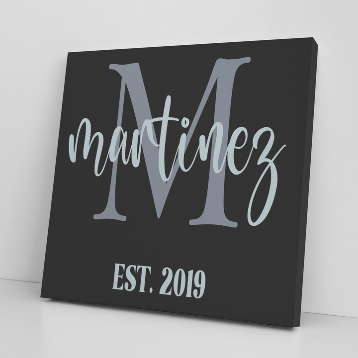 " Customized your name " Canvas