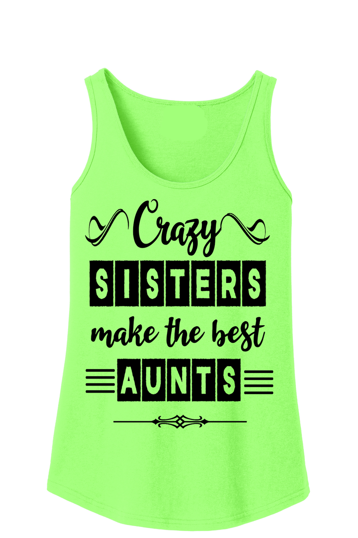 "Crazy Sisters"- Tank Top  New Colors