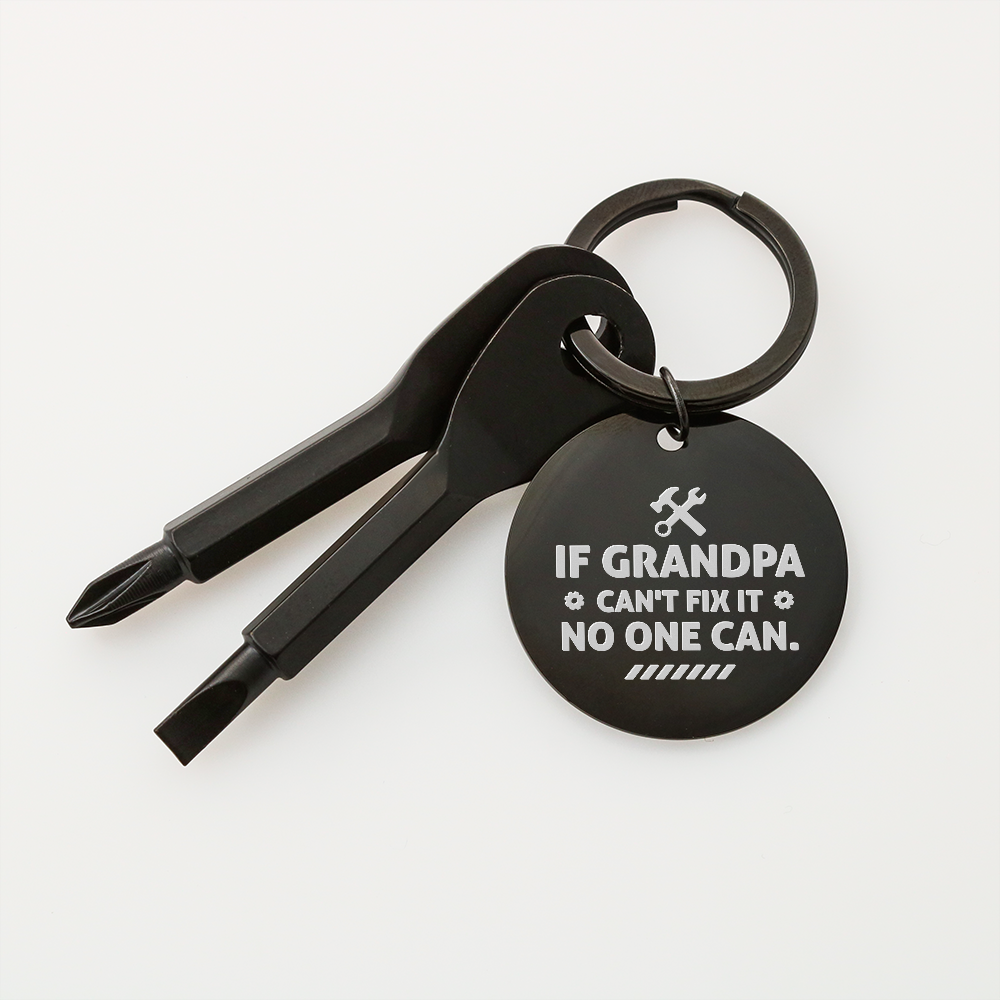 Screwdriver Keychain"If grandpa"