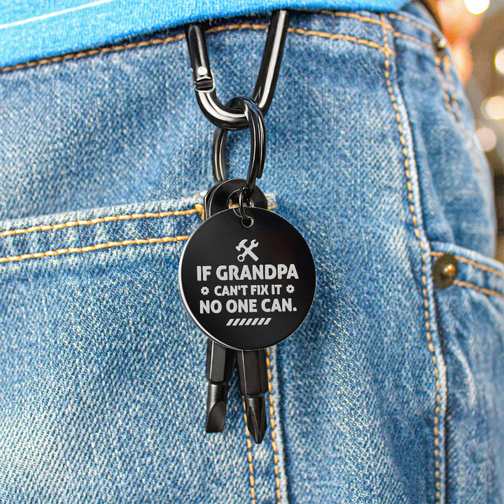 Screwdriver Keychain"If grandpa"