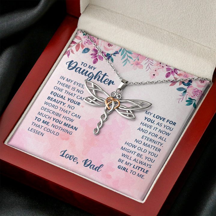 Dragonfly Necklace For Daughter
