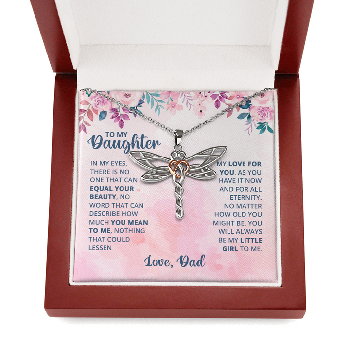 Dragonfly Necklace For Daughter
