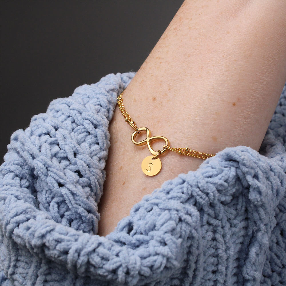 Infinity Bracelet For Grandmother