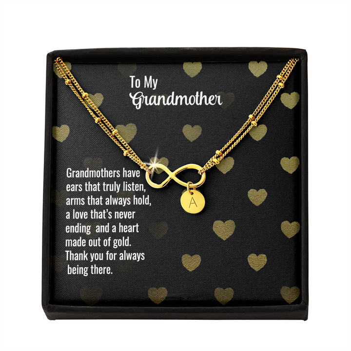Infinity Bracelet For Grandmother
