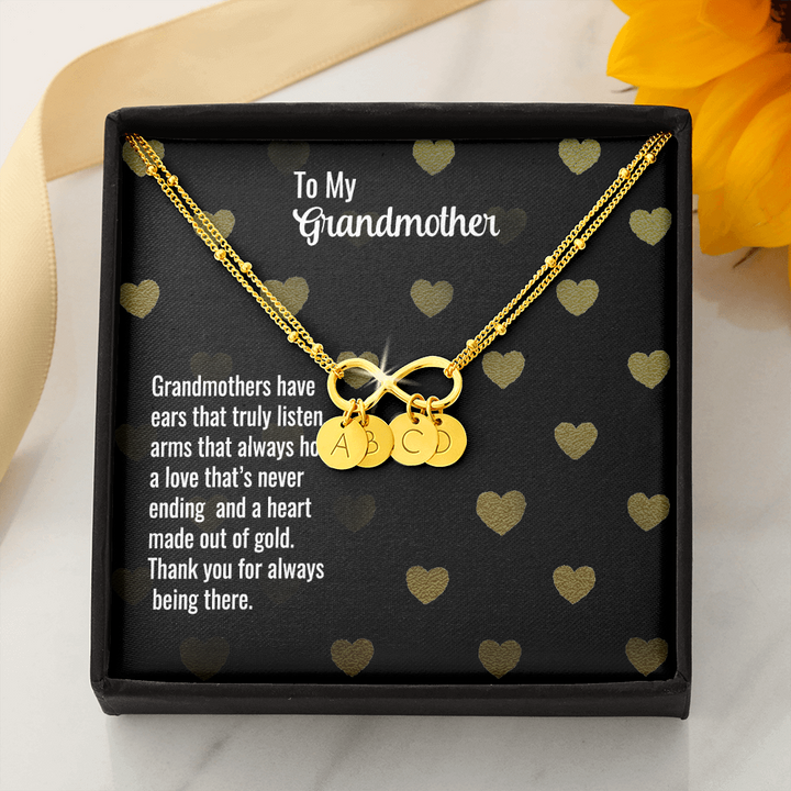 Infinity Bracelet For Grandmother