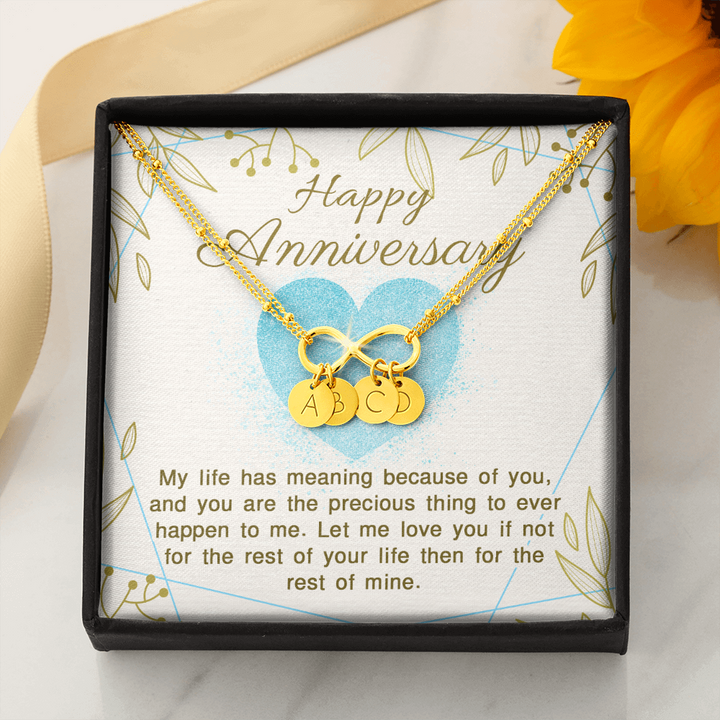 Infinity Bracelet For Anniversary Gift