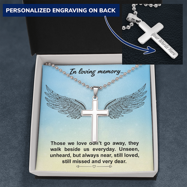 Personalized Cross Necklace