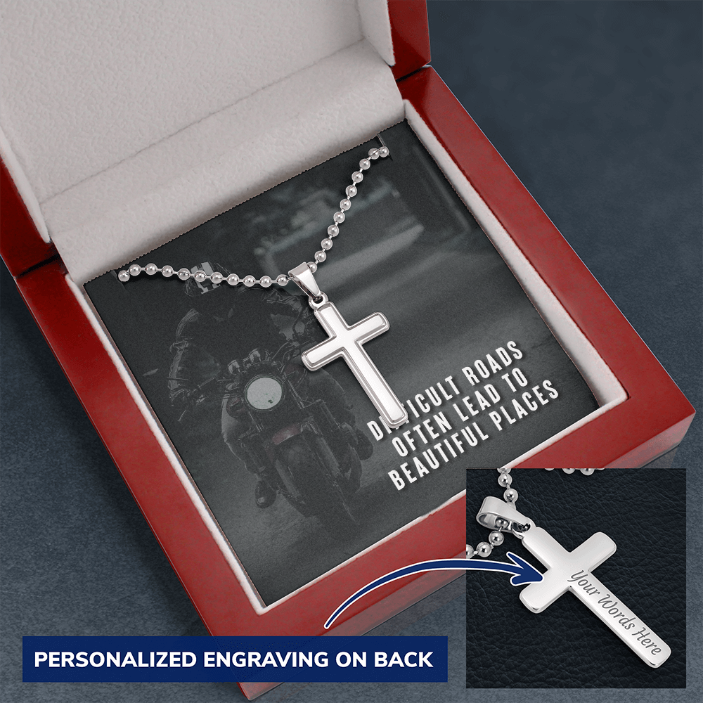 Personalized Cross Necklace